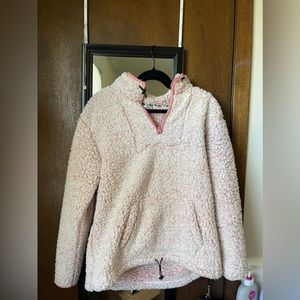 Pink VS Sherpa Half Zip
